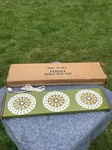 Nos Mid-century Jasco Green Gold & White Electric Food Warming Tray W/box-rare. Fixed Price $59.99.