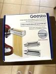 Geesta Pasta Roller And Cutter Attachment For Kitchenaide - New. Fixed Price $89.99.