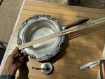 Vintage Reed Barton Silver Plate King Francis 1636 Chafing Dish Not Complete. Fixed Price $103.00.