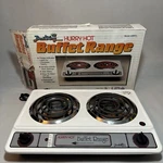 Broil King Hurry Hot Table Top Buffet Range Model BR-7H Usa. Fixed Price $69.99.