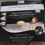 Giani Countertop Paint Kit-update,sicilian Sand New Open Box. Fixed Price $80.00.