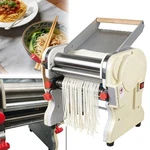 7.87 In Wide Electric Pasta Roller Maker Dough Sheeter 3MM Round Noodle Cutter. Fixed Price $231.57.