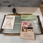 The Salton Hotray Automatic Food Warmer Model H- 920 Riviera 22.25" X 9". Fixed Price $30.00.