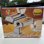 Marcato Atlas Pasta Maker Model 150 Deluxe Hand Crank Machine Italy Used W/ Box. Fixed Price $29.99.