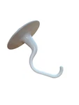 Kitchenaid White Metal Dough Hook Attachment For Stand Mixer, Glossy Finish. Fixed Price $23.00.