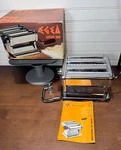 Berarducci Bros. Egea Lusso 160 Pasta Maker Hand Crank Clamp Italian Italy Vtg. Fixed Price $38.00.