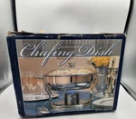 Culinary Essentials 4 Qt 3.7 Liter Stainless Steel Chafing Dish Pot New Open Box. Fixed Price $39.99.