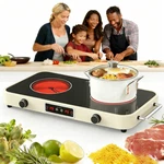 2200W Electric Radiant Cooktop Burners Portable Stove 20" 110V. Fixed Price $107.99.