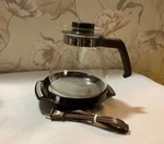 Vintage Melitta CW-10 Electric Coffee Warmer With Original Melita Carafe & Lid. Fixed Price $42.00.