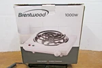 Brentwood Appliances TS-320 Electric Single Burner, 1000-WATT, White. Fixed Price $24.95.