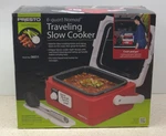 Presto 6-QUART Nomad Traveling Slow Cooker Red (06011) New. Fixed Price $56.85.