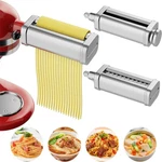 Pasta Maker Spaghetti Roller Vertical Stand Mixer Attachment Set For Kitchenaid. Fixed Price $28.99.