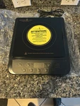 Copper Chef Induction Electric Portable Cooktop Model KC16067-00300. Fixed Price $39.99.