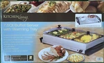 Kitchen Living 7.5 Qt Stainless Steel Buffet Server With Warming Tray. Fixed Price $29.99.