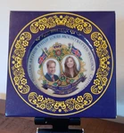 Royal Celebration Commemorative Ceramic Plate Stand. Fixed Price $14.99.