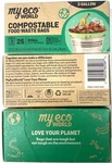 Myecoworld Compostable Kitchen Waste Bags - 3 Packs Of 25 (75 Total), Green. Fixed Price $14.95.