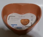 Crofton Heart Shaped Quan-tanium Nonstick Steel Bake Pan- Copper, 8.5" X 8.2". Fixed Price $20.00.