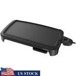 Extra Large Non Stick Griddle W/ Warming Tray & Click Lock Thermostat 1500W New. Fixed Price $66.11.