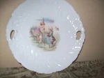 Vintage Antique Colonial Plate Excellent Condition 9 1/2 Inches Diameter. Fixed Price $17.99.