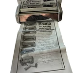 Roma Weston 6 Inch Pasta Machine Round Angel Hair Attachment Model 01-0202. Fixed Price $28.00.