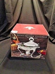 Studio Silversmith 2 Qt Round Covered Casserole With Warmer Silverplated #51461. Fixed Price $22.50.