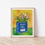 Pasta Print Poster, Italian Food Kitchen Wall Art, Nonna Gift Decor. Fixed Price $9.60.
