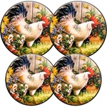 Electric Burner Covers,set Of 4,GAS Stovetop For KITCHEN,8 Inches An. Fixed Price $23.57.