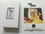 Look! Creative Pasta Express X2000 X3000 Instruction & Recipe Book And Vhs. Fixed Price $21.00.
