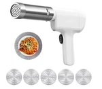 Hyindoor Electric Pasta Maker, 5-IN-1 Handheld Cordless Machine Automatic. Fixed Price $21.90.