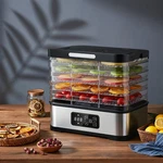 Electric Food Dehydrator 5 Trays 304 Ss, Temp Control For Jerky Fruit Veg. Fixed Price $34.70.