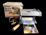 Villaware Marcato Atlas 170 Pasta Maker. Machine,hand Crank,clamp.. Fixed Price $40.00.
