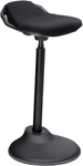 Songmics Swivel Standing Desk Chair Stool Black. Fixed Price $150.00.