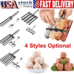 Stainless Steel Meatball Maker Mold Press Diy Kitchen Tool For Cooking 4 Styles. Fixed Price $13.49.
