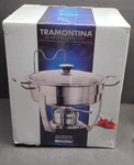 Tramontina 3QT. Stainless Steel Chafing Dish 80205/505 Missing Lid Free Shipping. Fixed Price $54.99.