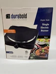 Durabold Small Appliances Single Electric Burner Black Super Safe. Fixed Price $19.99.