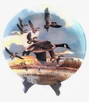 Dominion China The Landing Plate By Donald Pentz Decorative Birds Collectible. Fixed Price $13.75.