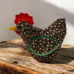 Handmade Rooster Bread Warmer Cover Cottage Core Brown Floral-. Fixed Price $14.00.