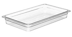 Cambro 12CW135 Full Size 1/2 In Clear Camwear Food Pan. Fixed Price $8.00.