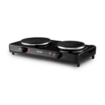 Aroma Housewares AHP-312 Double Hot Plate Electric 2-BURNER Black Kitchen. Fixed Price $31.99.