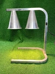 Carlisle Foodservice Products 2-BULB Heat Lamp Warmer Flare Shade HL-7237. Fixed Price $171.60.