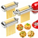 3PCS Pasta Maker Attachment For All Kitchenaid Stand Mixers, Stainless Steel .... Fixed Price $76.12.