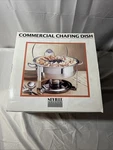 Seville Classics Commercial 4 Qt Chafing Dish Stainless Steel - Vintage. Fixed Price $53.99.