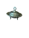 Vtg Imperial Miniature Chafing Dish W/ Lid For Dolls/dollhouse 1/2 Diameter. Fixed Price $15.00.