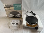Brentwood 1000W Electric Single Hot Plate, Dorm, Travel, Camping. Fixed Price $22.99.