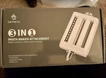 Befano 3-IN-1 Pasta Maker Attachment W/ Roller, Spaghetti And Fettuccine. Fixed Price $56.00.