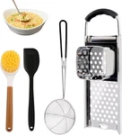 Spaetzle Maker Stainless Steel German Egg Noodle Dumpling Tool Set Strainer. Fixed Price $26.98.