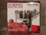 Excelsteel 4 Qt Professional Chafing Dish. Fixed Price $59.00.