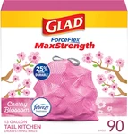 Glad Forceflex Maxstrength Tall Kitchen Trash Bags 13 Gal 90 Ct Package May Vary. Fixed Price $27.41.