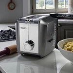 Cucina Viante CUC-25PM Electric Pasta Maker With 9 Interchangeable Discs Used. Fixed Price $54.99.
