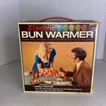 Vtg Cornwall 2603 Electric Bun Warmer Basket W/avocado Green Napkin. Fixed Price $19.99.